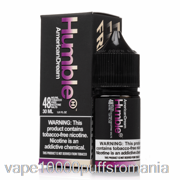 Vape Romania Vis American - Saruri Umile - 30ml 48mg